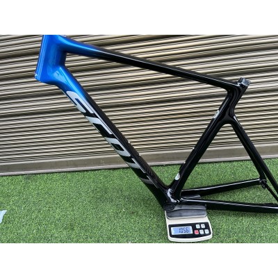 Scott Addict Rc Carbon Fiber Road Bicycle Frame Black Blue Scott